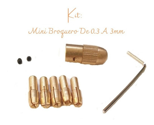 Imagen 3 de 4 de Kit Mini Broquero De 0.3 A 3mm