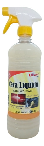 Cera Líquida Para Detallado Automotriz 900 Ml