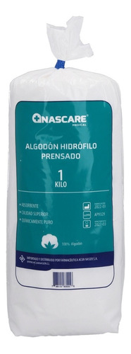 Algodón Hidrófilo Prensado 1 Kg Nascare