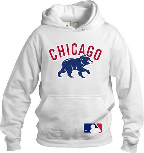 Sudadera Hoodie Chicago Cubs Cachorros M2 - Adulto Niño