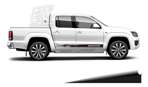 Calco Decoracion Lateral Amarok 4motion Crash Zocalo