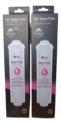 2 Pack Filtro Externo  LG Nuevo 100% Original - Adq73693901