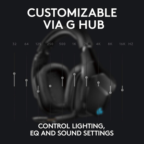 Logitech G935 Dts Inalámbricos: X 7.1 Subloración Subretro L
