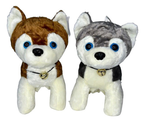 Peluche Perrito Siberiano +obs Regalo Detalle Fiestas Niños 