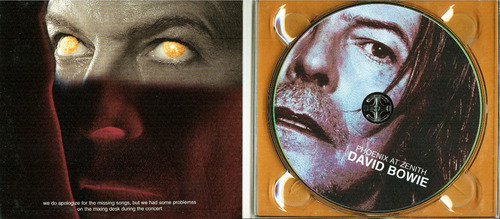 David Bowie 2002 Digi Live Zenith Paris Consola +envio