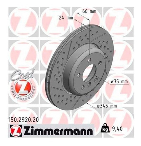 Disco De Freio Tras. Bmw 335i 2011-2019 (f30)