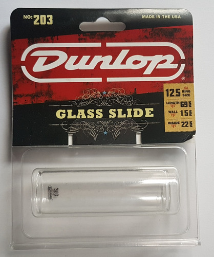 Slide Vidrio Templado Dunlop Mod 203 Super Oferta