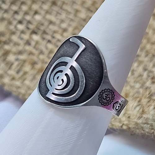 Anillo Chokurei Siete Chakras En Plata 925 Regulable Plata 925 B: Mediano Regulable