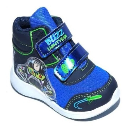 Tenis  Bota Toy Story Buzz Lightyear Con Velcro