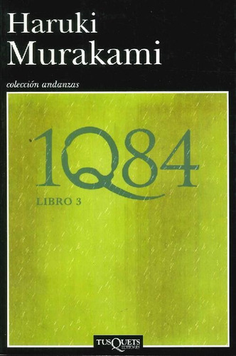 1q84. Libro 3, De Murakami, Haruki. Editorial Tusquets Editores S.a., Tapa Blanda En Español