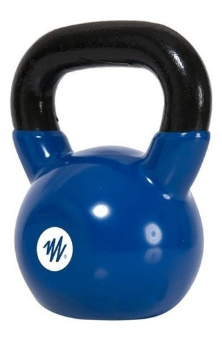 Pesa Rusa Kettlebell Vinyl Muvo Azul 10kg