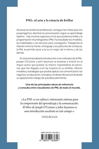 Introducción A La Pnl, de O'nor, Joseph / Seymour, John. Editorial URANO, tapa blanda en español