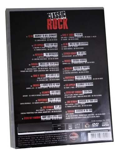 Dvd Classic Rock Seminovo (Usado)