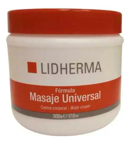 Masaje Universal Lidherma Crema Corporal