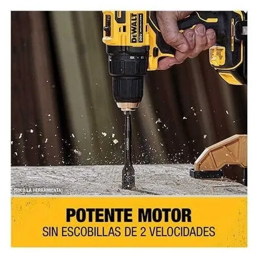 Taladro Rotación Atomic 20v Dewalt Dcd708d2-b2