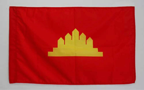 Bandera De Kampuchea (jemeres Rojos)