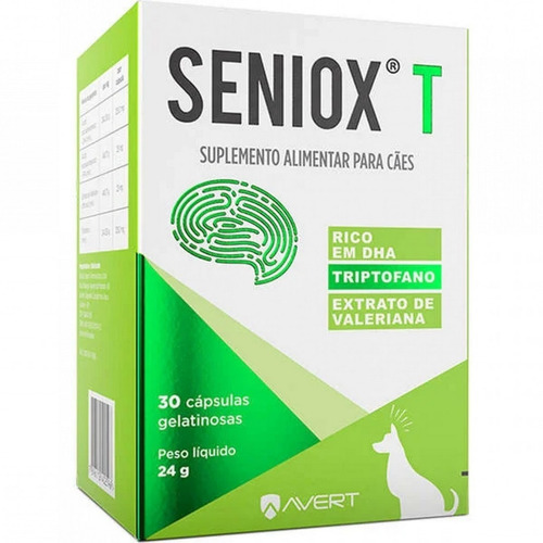 Suplemento Vitamínico Seniox T - 30 Cápsulas Avert