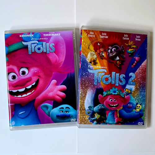 Dvd Trolls 2016 Trolls 2 World Tour 2020 Dublado E Legendado