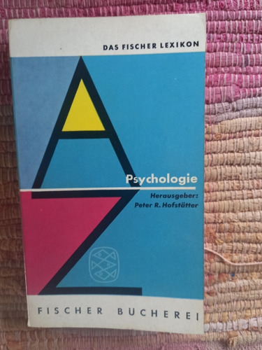 Psychologie - Peter R. Hofstatter
