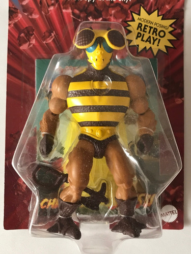 Buzzoff Motu Origins Retro Play Mattel Wave 7 Carton Unpunch (Usado)