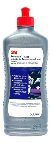 3m Perfect-it Step Liquido Acabamento 2 Em 1 Polidor 500ml
