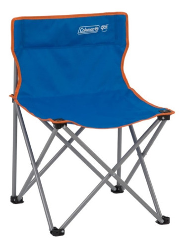 Silla Plegable Coleman Quad Go Compacta Azul