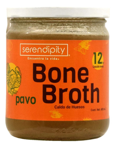 Caldo De Huesos De Pavo 400 Ml + Colágeno Ayuda Articulación