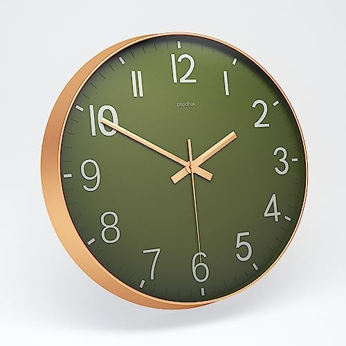Reloj De Pared Veroliva 30 Cm Silencioso Moderno