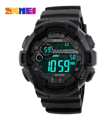 Relógio Masculino Esportivo Digital Skmei 1243 Prova D'água