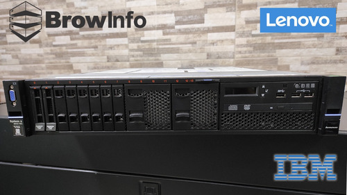 Servidor Ibm X3650 M5 / 12 Core / 256gb / 30 Tb Ssd (Usado)