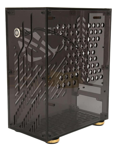 Mini Caso De Mini Itx, Panel Lateral Transparente, Capacidad
