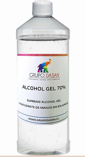 Alcohol Gel Y Amonio Cuaternario, Supreme, De 1 Y 5 Litros