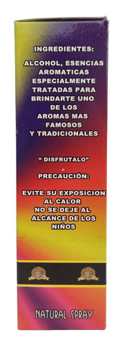 Perfume De La Santa Muerte 7 Colores 7 Poderes Sagrados