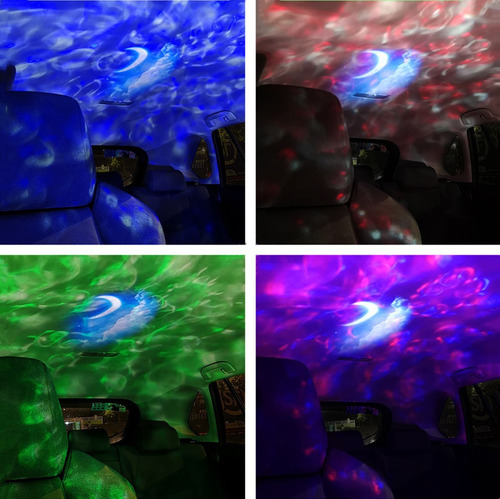 Proyector De Luz Led, Luna, Galaxia, Luz Nocturna, Niños