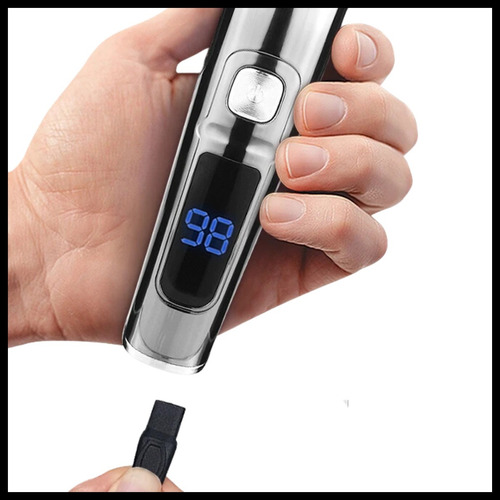 Maquina Cortadora De Barba O Pelo 6 En 1 Recargable Con Usb Color Plateado