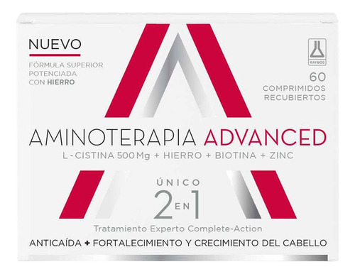 Anticaída Fortalecimiento Capilar Aminoterapia Advanced 60c