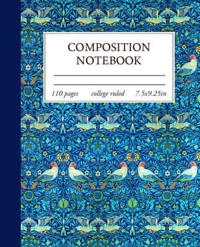 Libro: Composition Notebook College Ruled: Cute Vintage Will