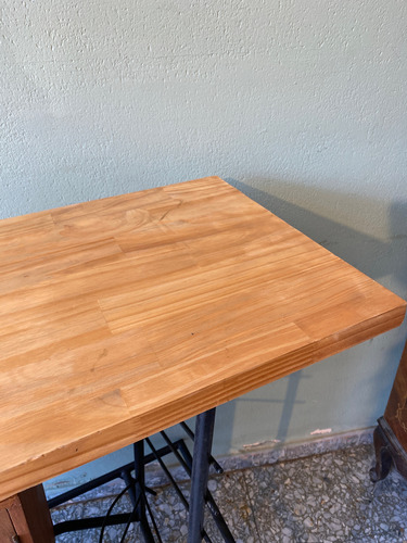 Barra Bar Desayunador Mostrador Madera Hierro Escandinava (Usado)