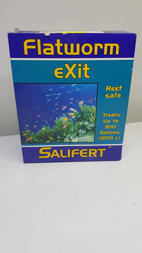 Salifert Flatworm Exit 10ml Elimina Las Plenarias Antiparasitario Corales Acuario