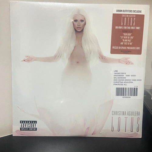 Vinil  Christina Aguilera - Lotus Limited Urban Outffiters