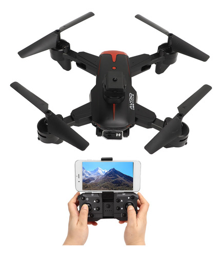 Cámara Dual Inteligente Rc Drone Stunt Roll Black Hd