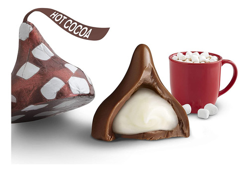 Hersheys Kisses Holiday Hot Cocoa Candy - Christmas Kisses C