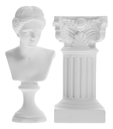 Columnas Griegas, Estatuas, Estatuas, Adornos, Pilar