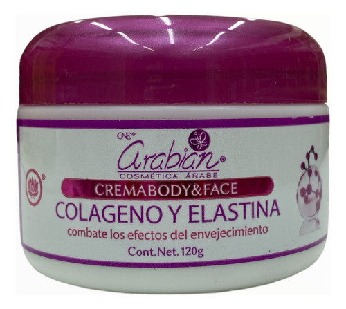 Crema Colágeno Y Elastina Body&face 120 G