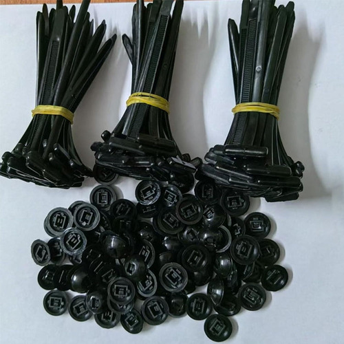 Hebilla Universal De Nylon For Bridas, 120 Unidades