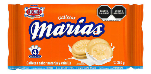 Marias Multipack 360g - Galletas Dondé