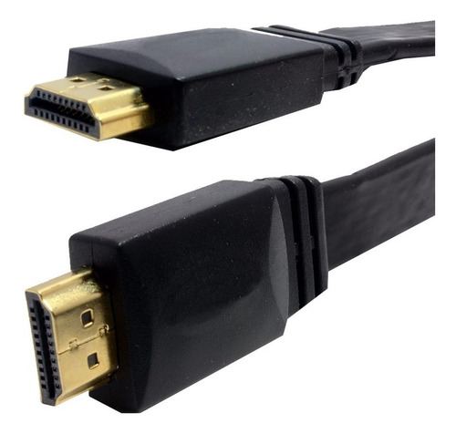 Imagen 2 de 4 de Cable Hdmi 1.4 3d Plano 5 Metros