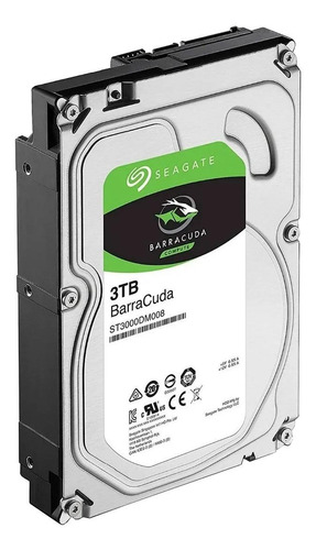 interno Seagate Barracuda ST3000DM008 3TB