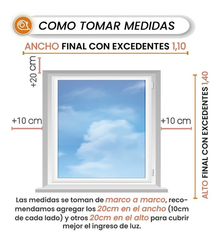 Imagen 5 de 9 de Cortina Roller Blackout 114x160cm Standard Roller Rollerpro