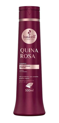 Shampoo Quina Rosa 500g - Haskell